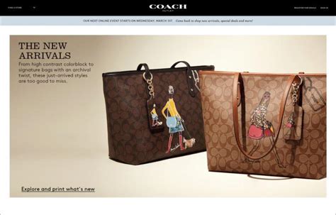 coach outlets website|coach factory outlet website real.